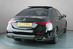 Used 2022 Mercedes-Benz C Class AMG Line Premium Plus Black - Interior and Exterior details 8