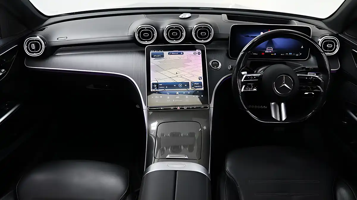 Used 2022 Mercedes-Benz C Class AMG Line (premium Plus) Grey - Interior and Exterior details 2