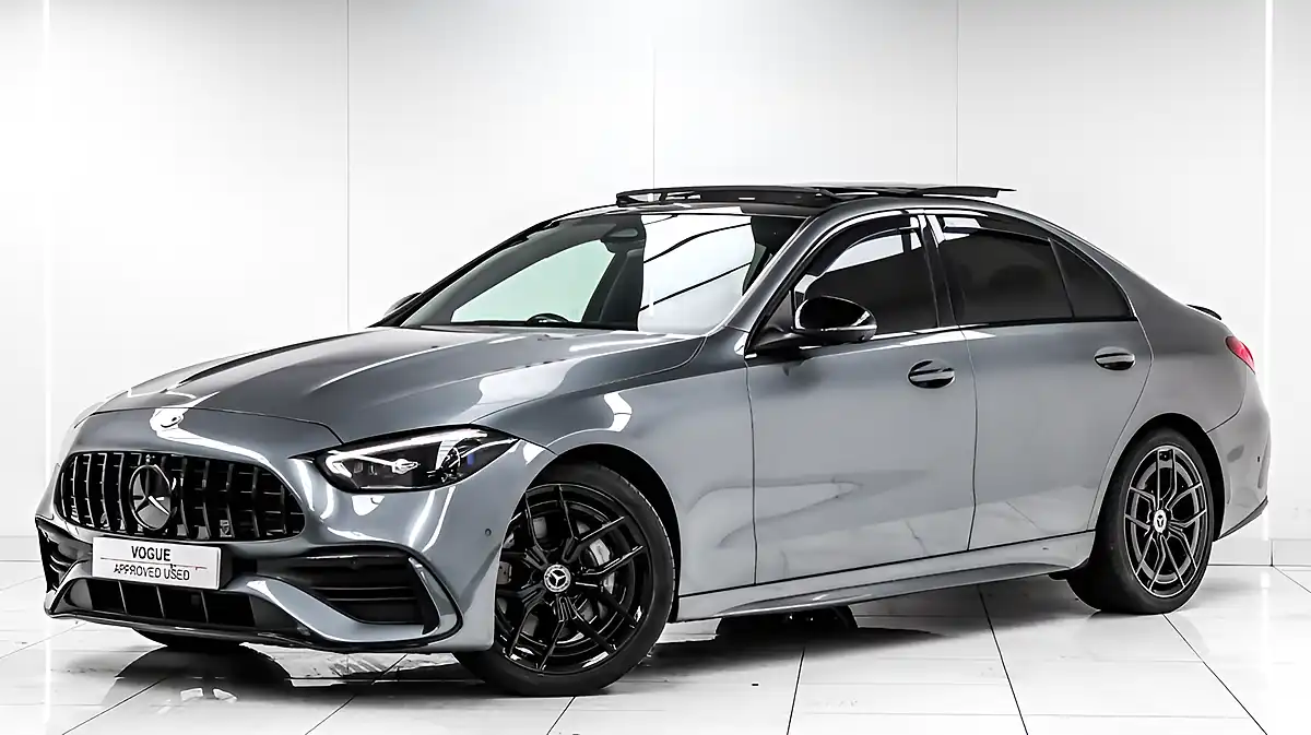 Used 2022 Mercedes-Benz C Class AMG Line (premium Plus) Grey - Interior and Exterior details 9