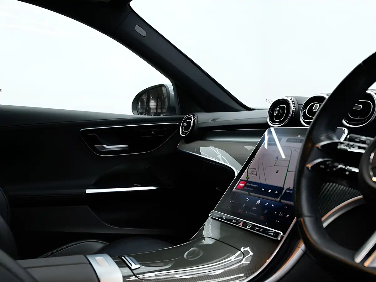 Used 2022 Mercedes-Benz C-Class AMG Line Selenite Grey - Interior and Exterior details 13
