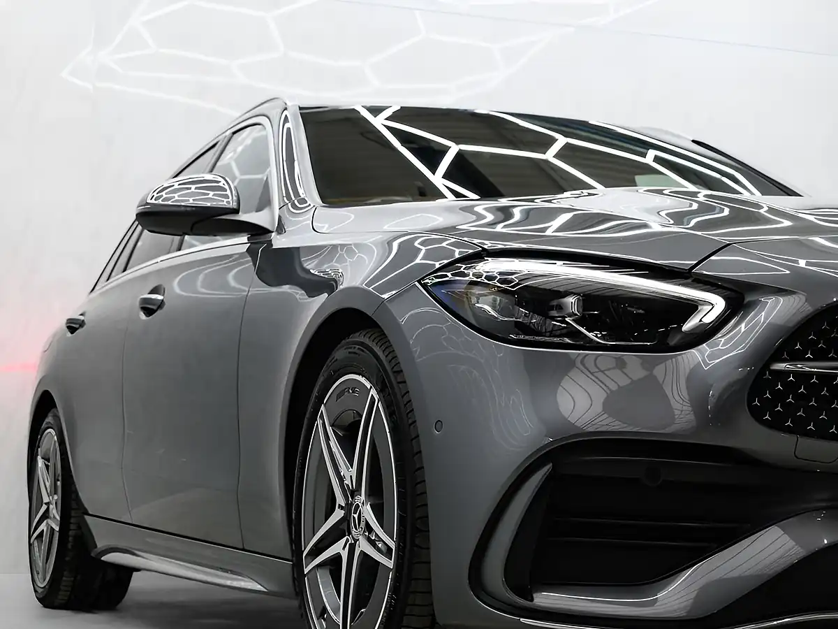 Used 2022 Mercedes-Benz C-Class AMG Line Selenite Grey - Interior and Exterior details 2