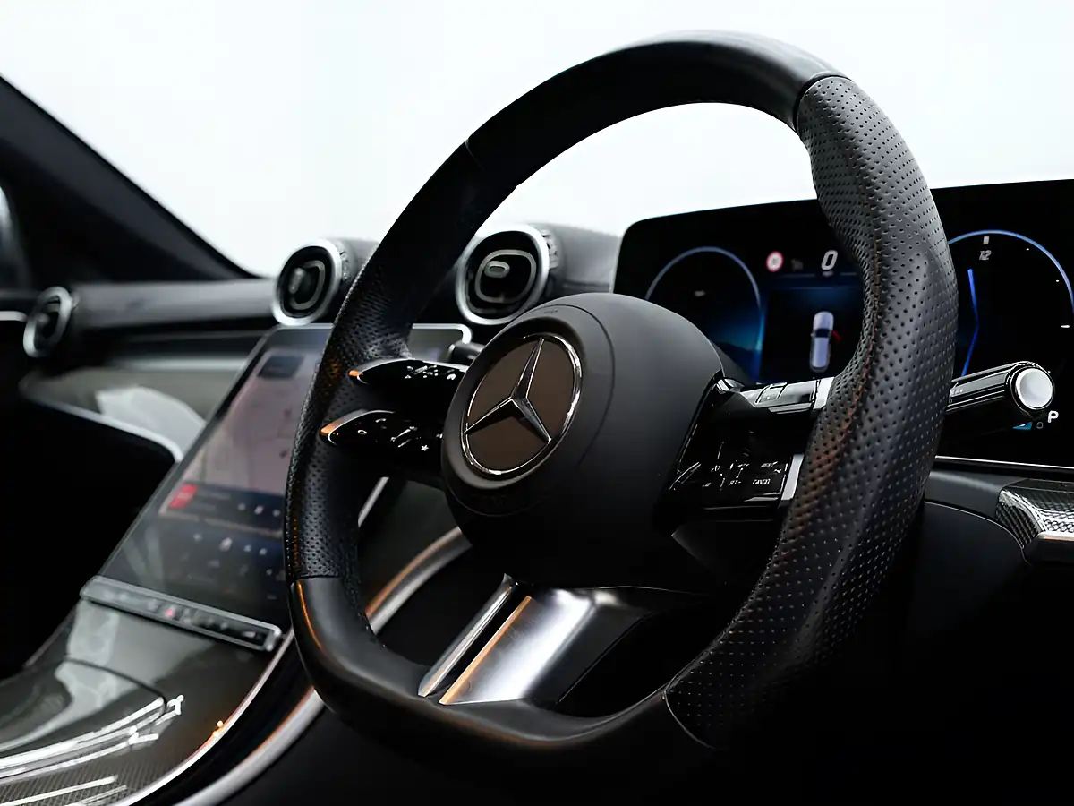 Used 2022 Mercedes-Benz C-Class AMG Line Selenite Grey - Interior and Exterior details 3