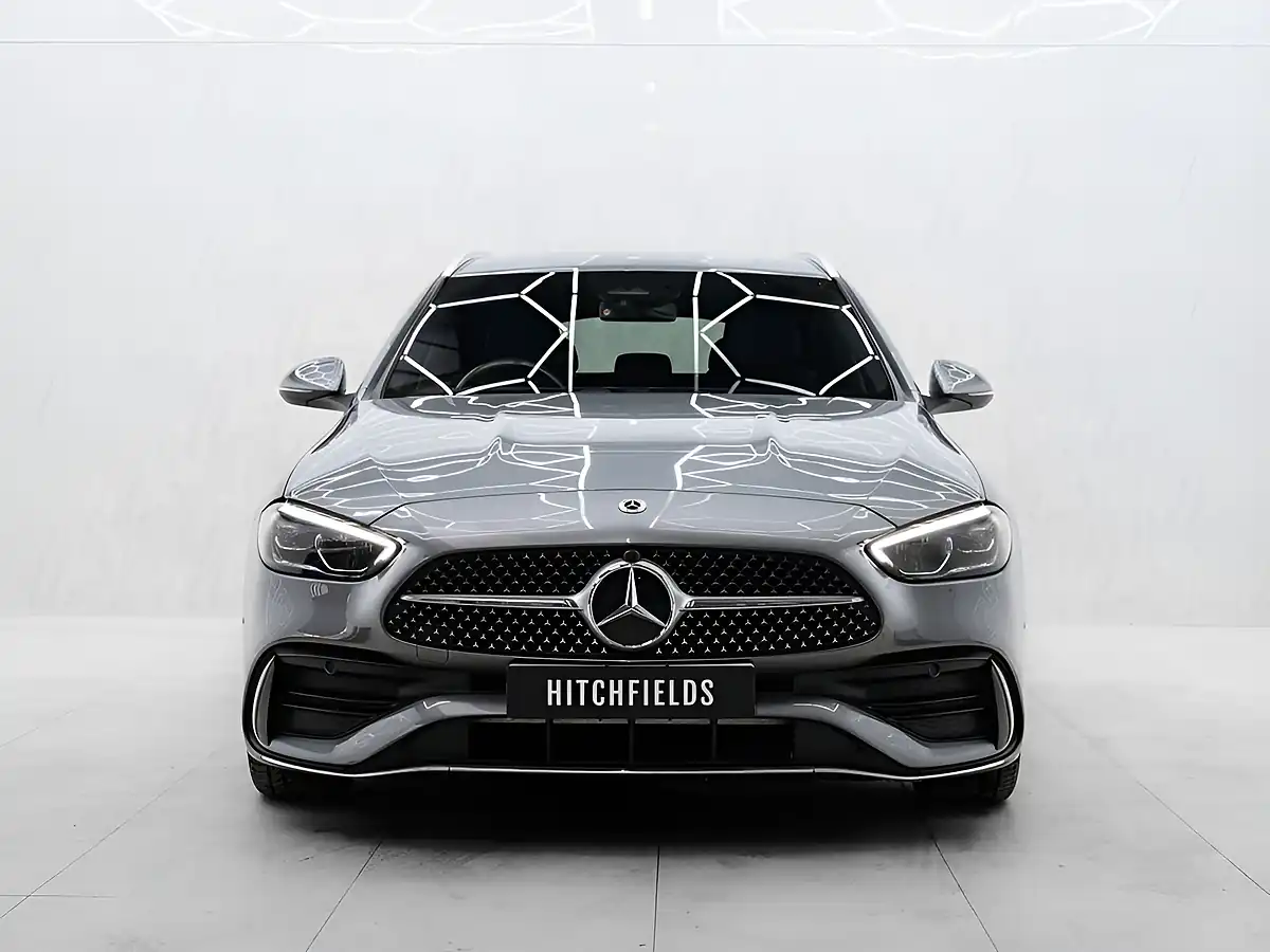 Used 2022 Mercedes-Benz C-Class AMG Line Selenite Grey - Interior and Exterior details 4