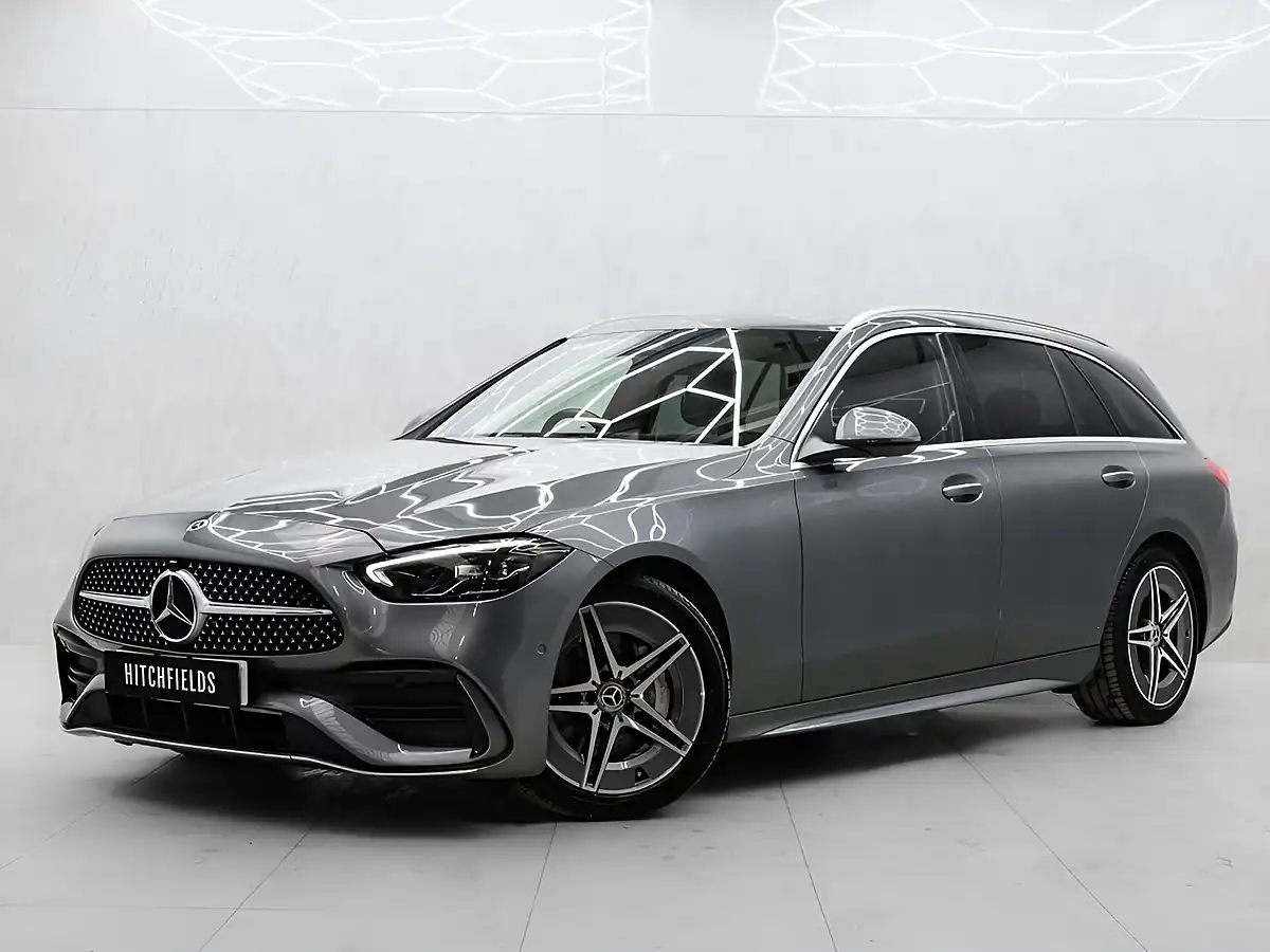 Used 2022 Mercedes-Benz C-Class AMG Line Selenite Grey - Interior and Exterior details 5