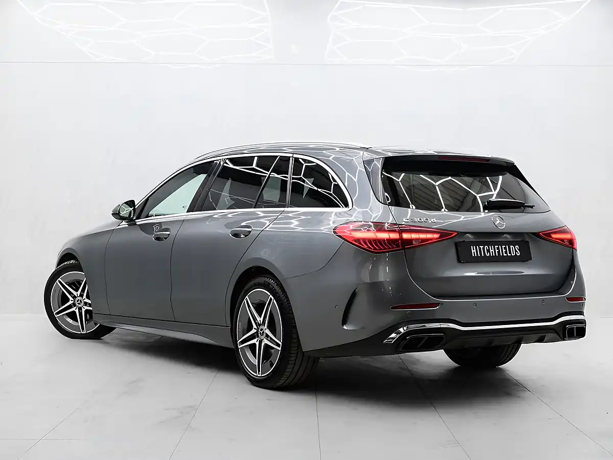 Used 2022 Mercedes-Benz C-Class AMG Line Selenite Grey - Interior and Exterior details 8