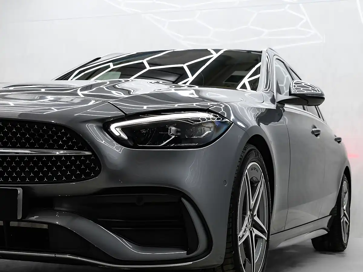 Used 2022 Mercedes-Benz C-Class AMG Line Selenite Grey - Interior and Exterior details 9