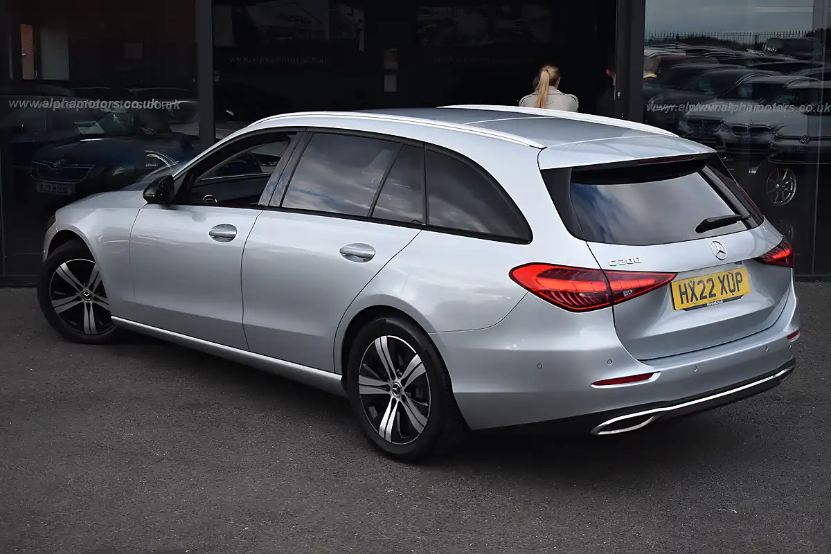 Used 2022 Mercedes-Benz C200 Sport High Tech Silver - Interior and Exterior details 2