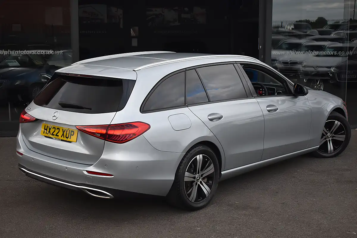 Used 2022 Mercedes-Benz C200 Sport High Tech Silver - Interior and Exterior details 4