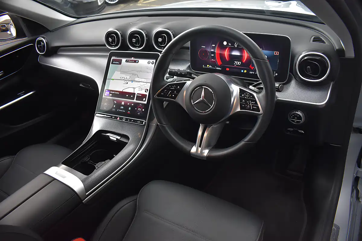 Used 2022 Mercedes-Benz C200 Sport High Tech Silver - Interior and Exterior details 8