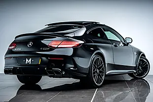Used 2022 Mercedes-Benz C63 Night Edition Prem Plus Black - Interior and Exterior details 10