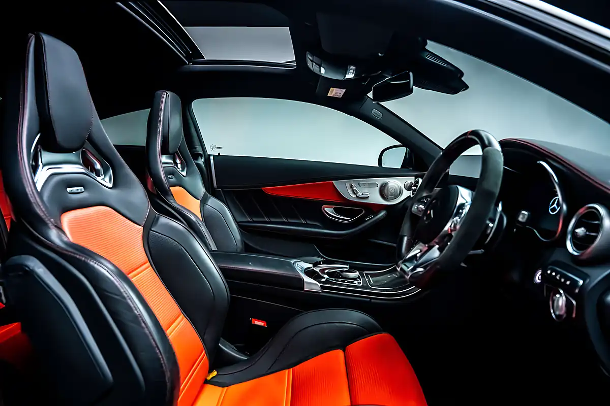 Used 2022 Mercedes-Benz C63 Night Edition Prem Plus Black - Interior and Exterior details 11
