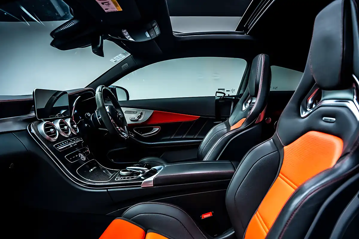 Used 2022 Mercedes-Benz C63 Night Edition Prem Plus Black - Interior and Exterior details 13