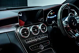 Used 2022 Mercedes-Benz C63 Night Edition Prem Plus Black - Interior and Exterior details 14