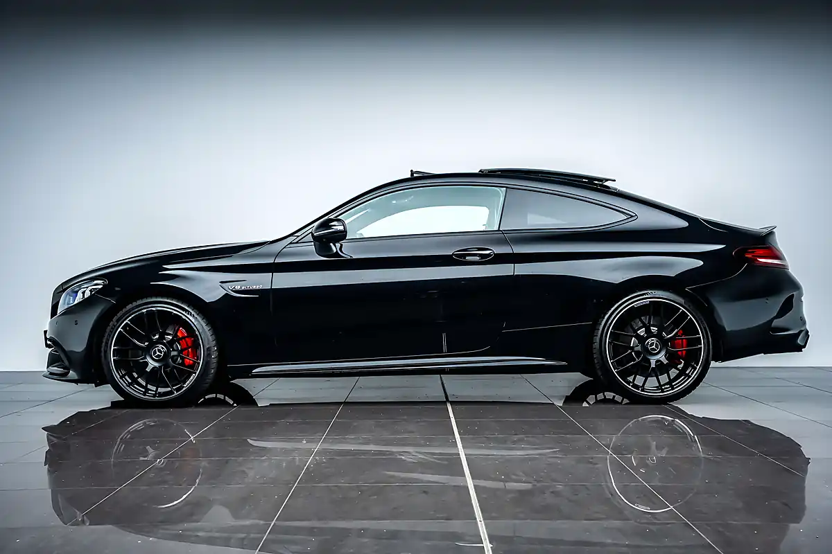 Used 2022 Mercedes-Benz C63 Night Edition Prem Plus Black - Interior and Exterior details 17
