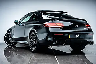 Used 2022 Mercedes-Benz C63 Night Edition Prem Plus Black - Interior and Exterior details 4