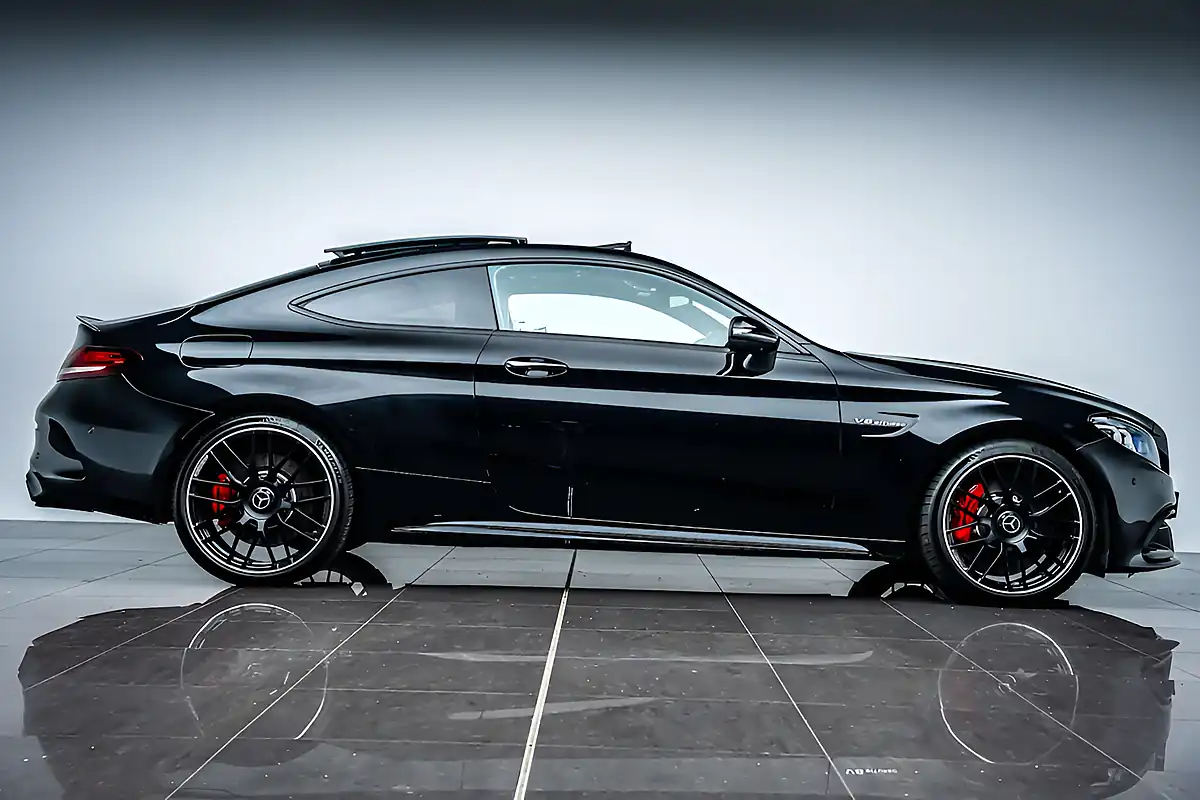 Used 2022 Mercedes-Benz C63 Night Edition Prem Plus Black - Interior and Exterior details 7