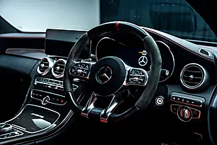 Used 2022 Mercedes-Benz C63 Night Edition Prem Plus Black - Interior and Exterior details 9