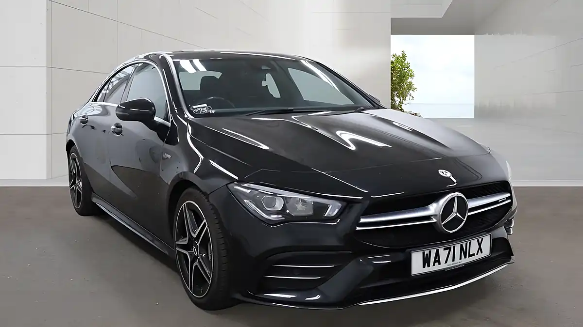 Used 2022 Mercedes-Benz Cla AMG Black - Front View