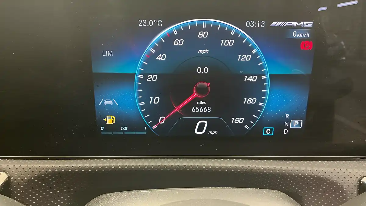 Used 2022 Mercedes-Benz Cla AMG Black - Interior and Exterior details 9