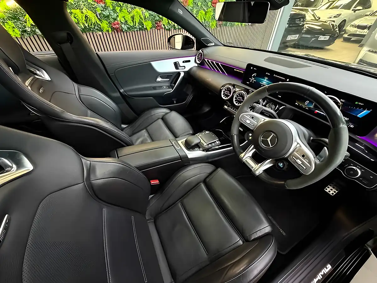 Used 2022 Mercedes-Benz Cla AMG Cla 45 S 4MATICPLUS Plus Black - Interior and Exterior details 12