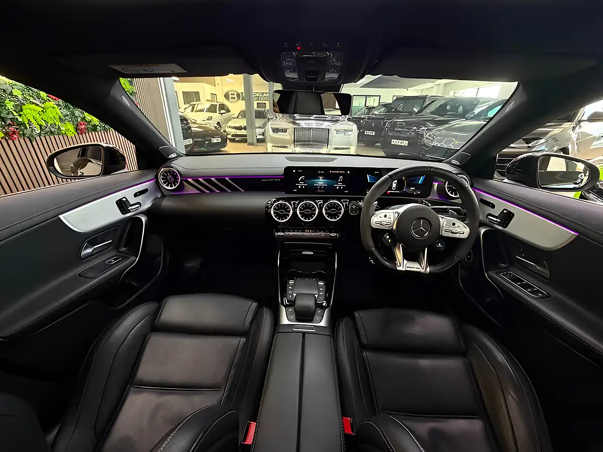 Used 2022 Mercedes-Benz Cla AMG Cla 45 S 4MATICPLUS Plus Black - Interior and Exterior details 13