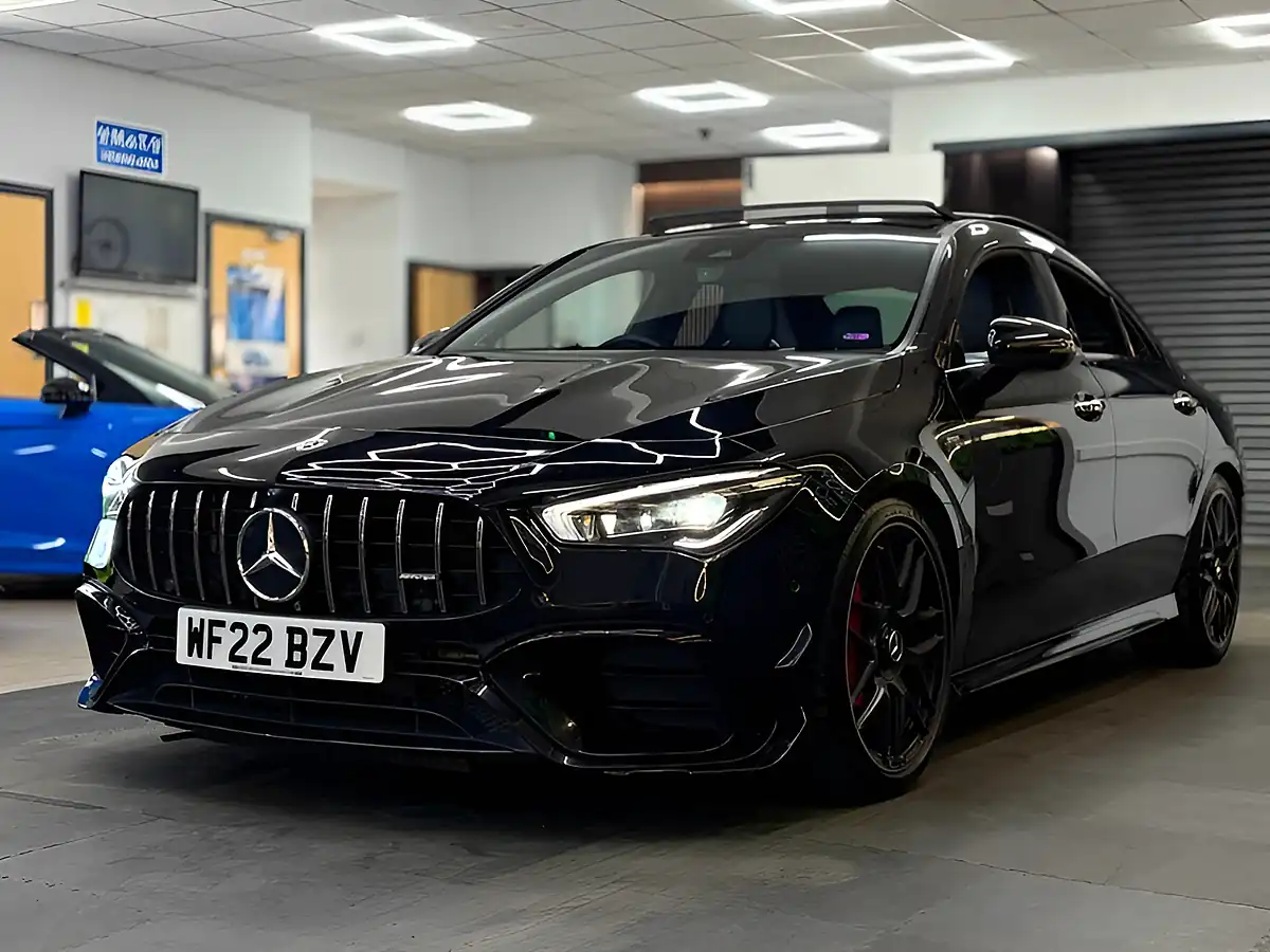 Used 2022 Mercedes-Benz Cla AMG Cla 45 S 4MATICPLUS Plus Black - Interior and Exterior details 5