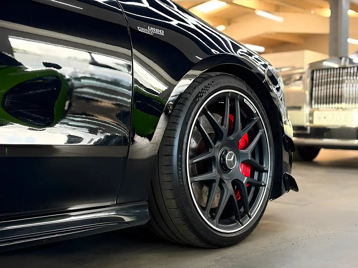 Used 2022 Mercedes-Benz Cla AMG Cla 45 S 4MATICPLUS Plus Black - Interior and Exterior details 8