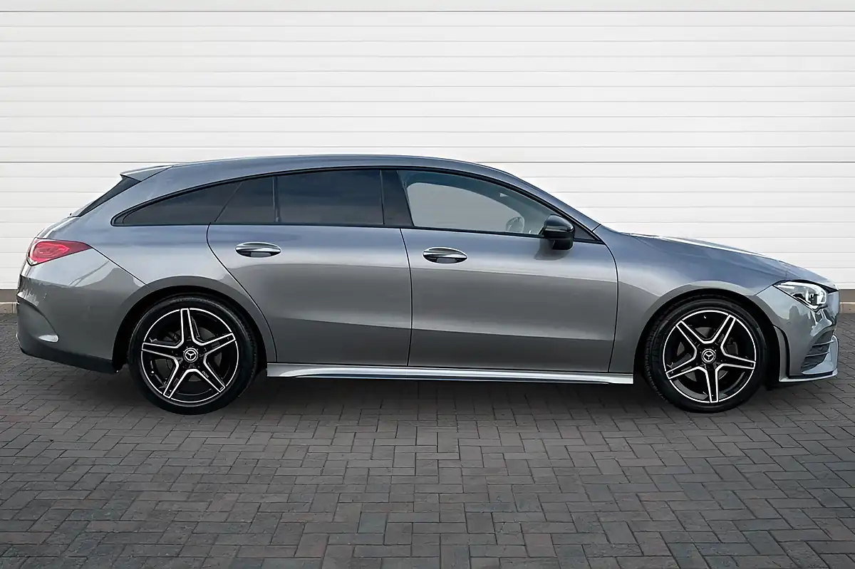 Used 2022 Mercedes-Benz Cla AMG Line (executive) Shooting Brake Grey - Interior and Exterior details 2