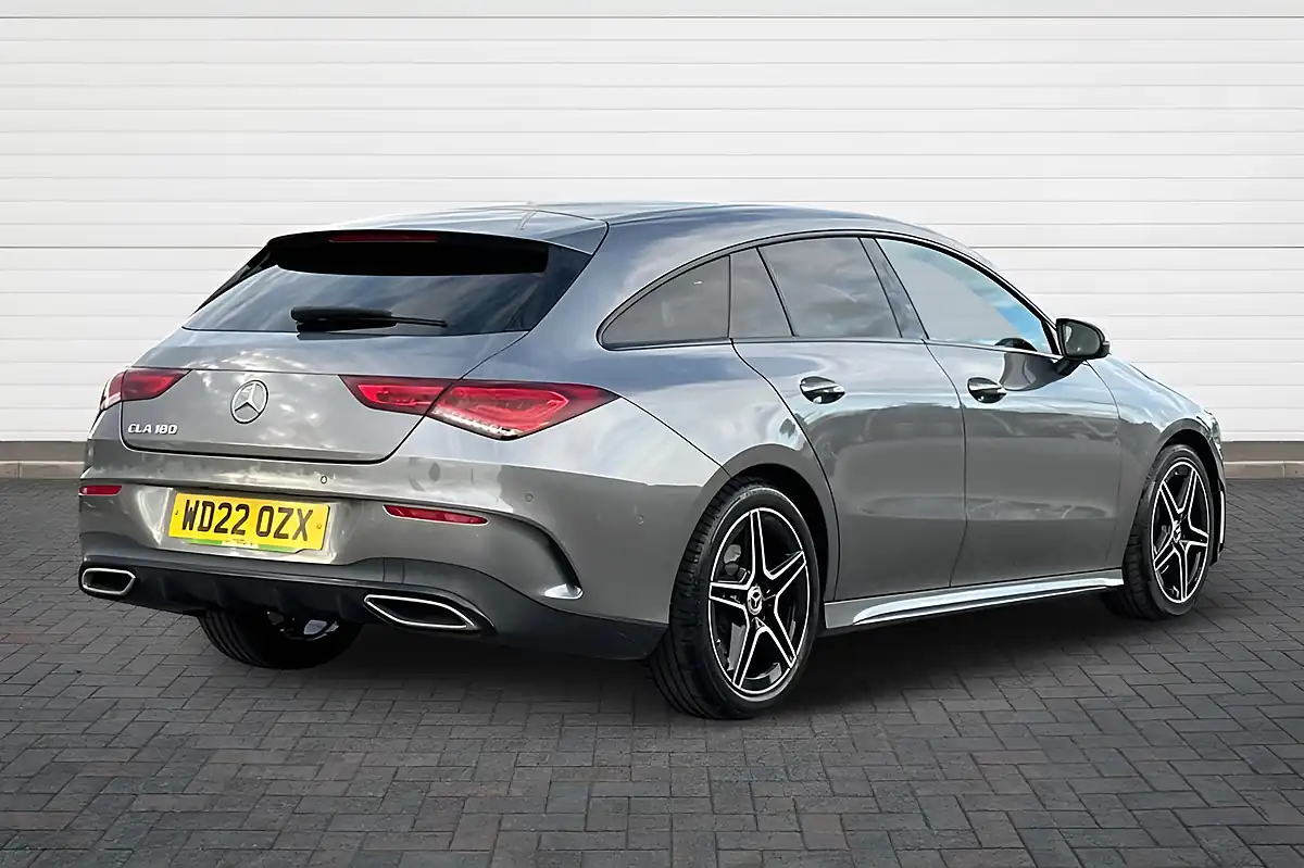 Used 2022 Mercedes-Benz Cla AMG Line (executive) Shooting Brake Grey - Interior and Exterior details 3