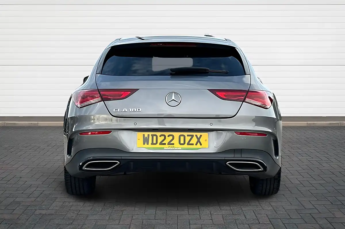 Used 2022 Mercedes-Benz Cla AMG Line (executive) Shooting Brake Grey - Interior and Exterior details 4