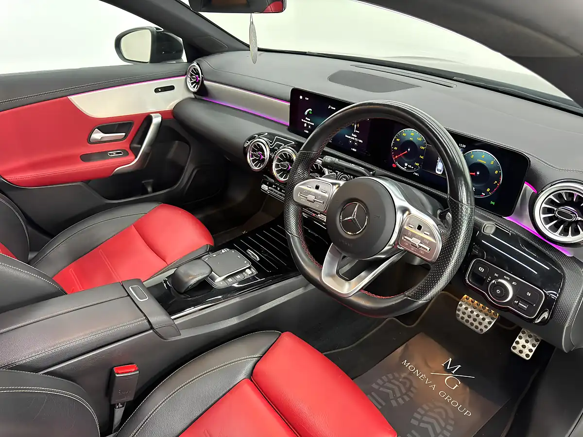 Used 2022 Mercedes-Benz Cla AMG Line Night Edition Black - Interior and Exterior details 10