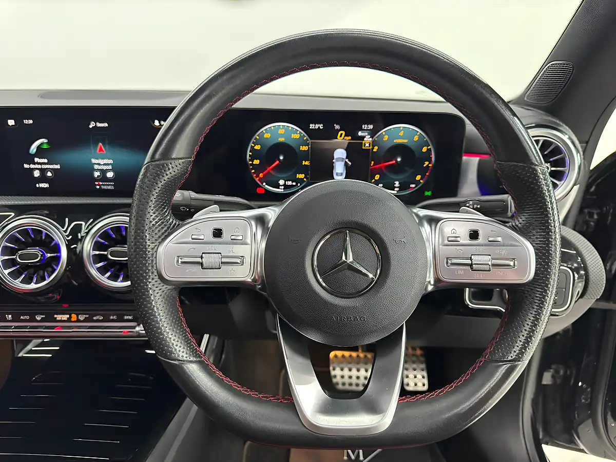 Used 2022 Mercedes-Benz Cla AMG Line Night Edition Black - Interior and Exterior details 11