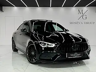 Used 2022 Mercedes-Benz Cla AMG Line Night Edition Black - Interior and Exterior details 2