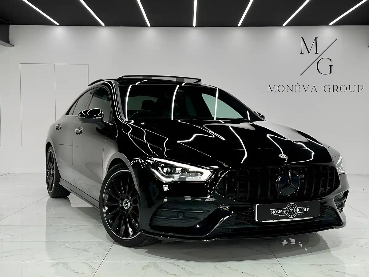Used 2022 Mercedes-Benz Cla AMG Line Night Edition Black - Interior and Exterior details 2