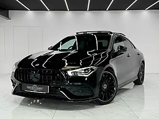 Used 2022 Mercedes-Benz Cla AMG Line Night Edition Black - Interior and Exterior details 3