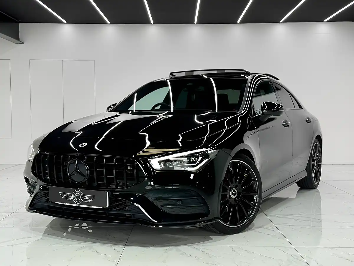 Used 2022 Mercedes-Benz Cla AMG Line Night Edition Black - Interior and Exterior details 3