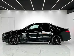 Used 2022 Mercedes-Benz Cla AMG Line Night Edition Black - Interior and Exterior details 4