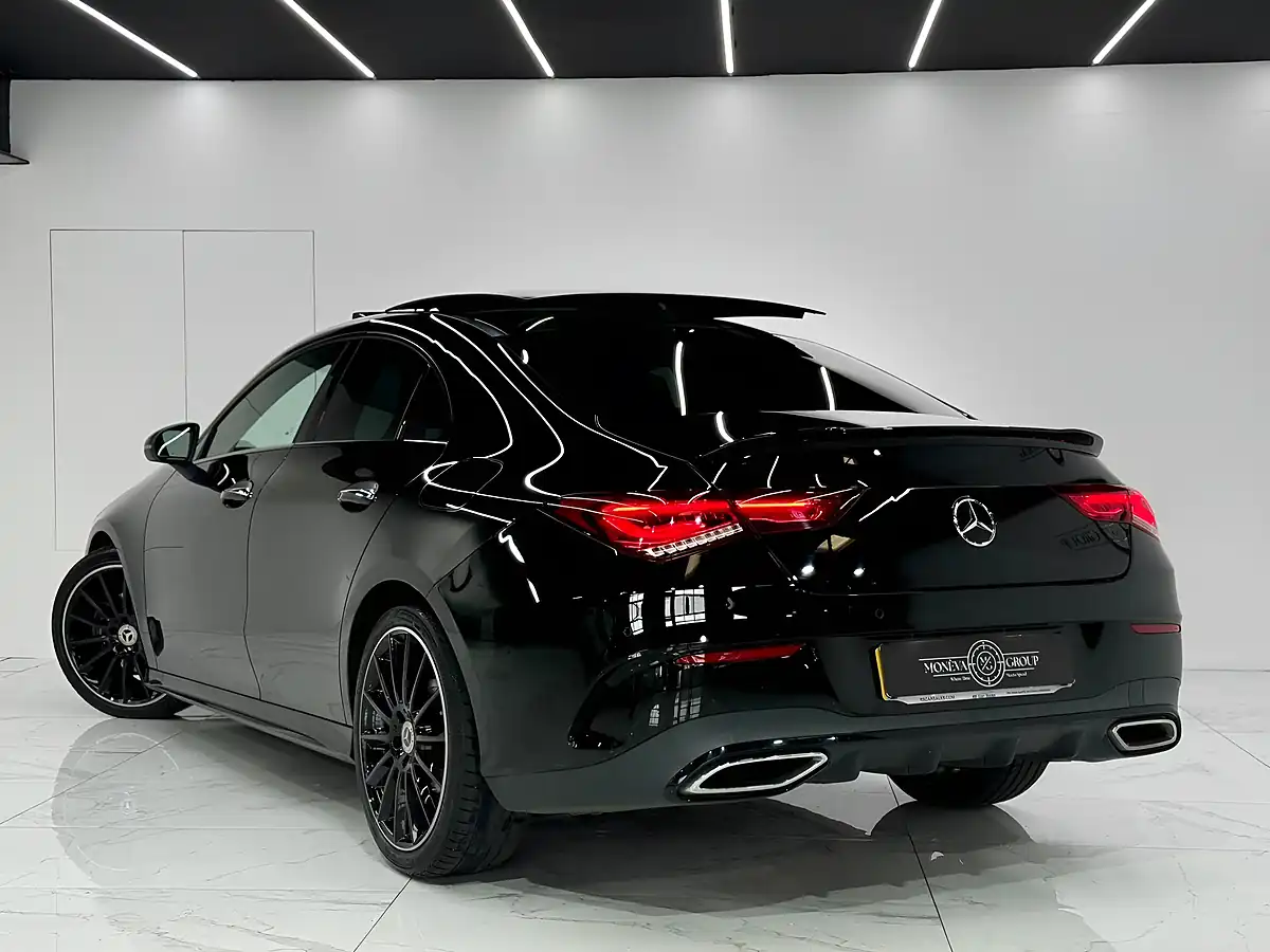 Used 2022 Mercedes-Benz Cla AMG Line Night Edition Black - Interior and Exterior details 6