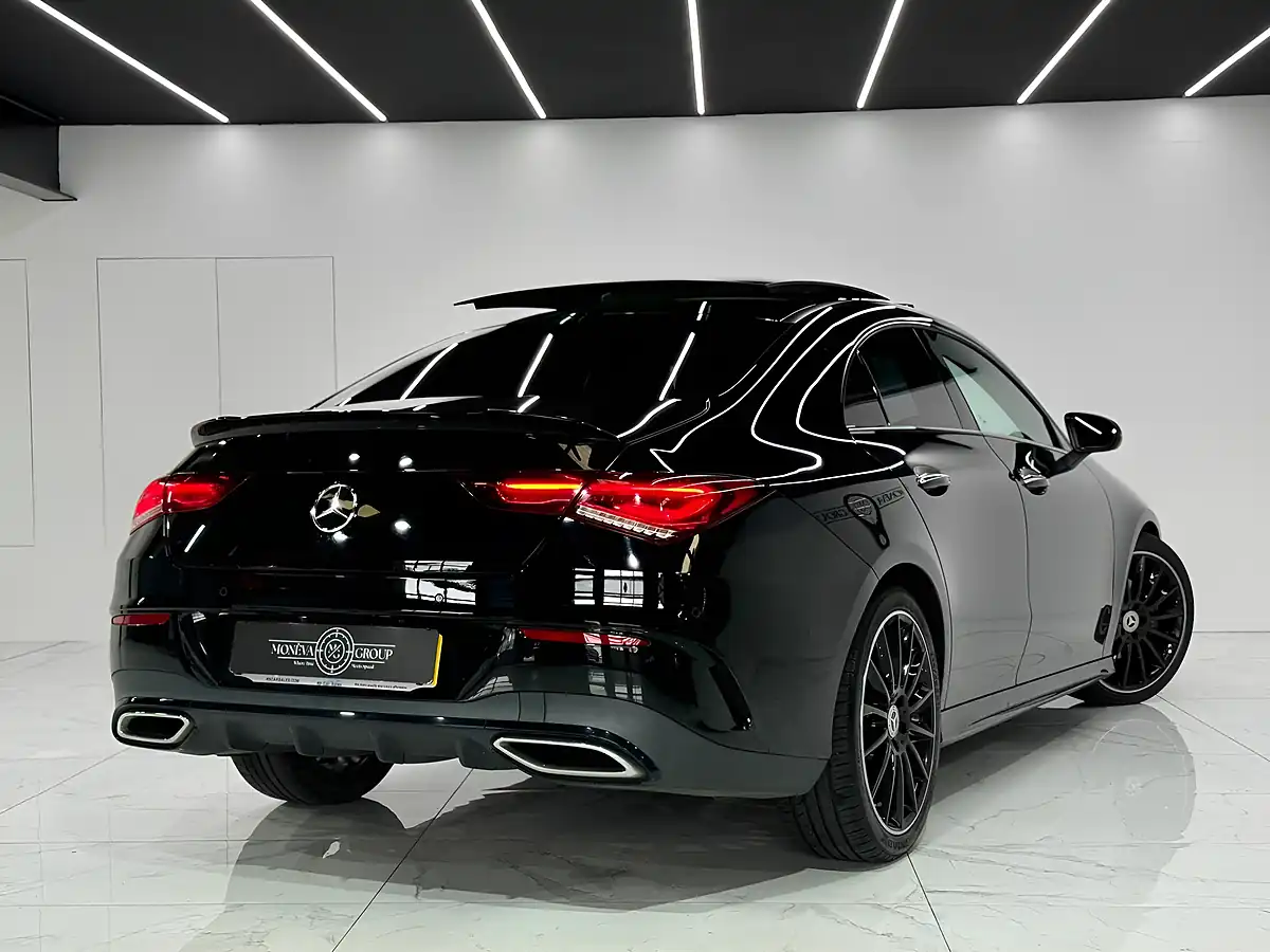 Used 2022 Mercedes-Benz Cla AMG Line Night Edition Black - Interior and Exterior details 7