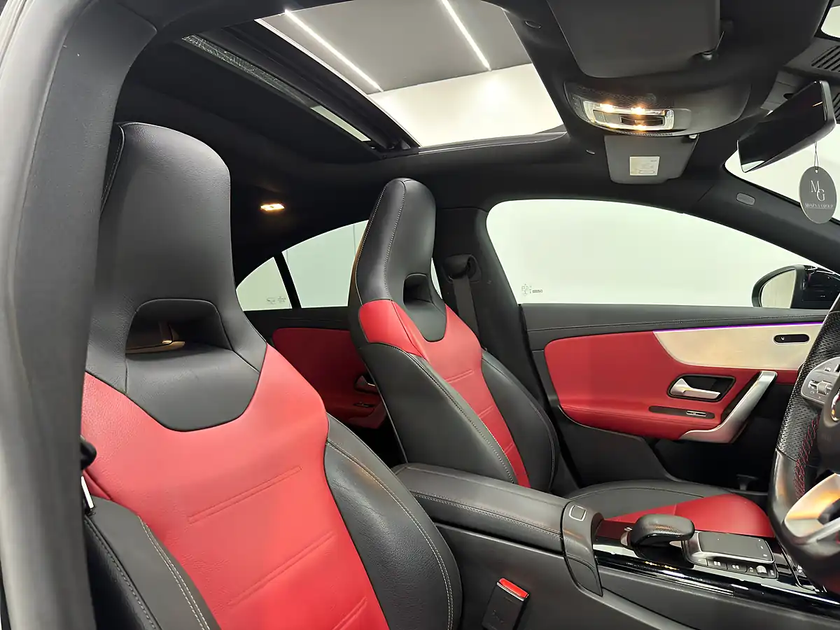 Used 2022 Mercedes-Benz Cla AMG Line Night Edition Black - Interior and Exterior details 9
