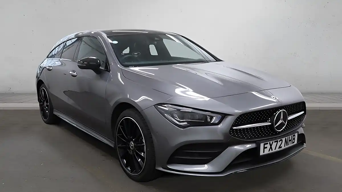 Used 2022 Mercedes-Benz Cla AMG Line Night Edition (premium Plus) Shooting Brake Grey - Front View