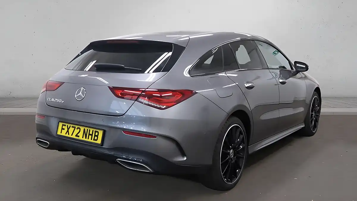 Used 2022 Mercedes-Benz Cla AMG Line Night Edition (premium Plus) Shooting Brake Grey - Interior and Exterior details 2