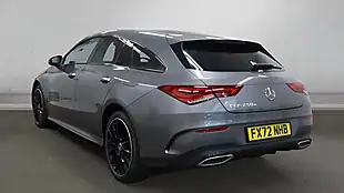 Used 2022 Mercedes-Benz Cla AMG Line Night Edition (premium Plus) Shooting Brake Grey - Interior and Exterior details 3