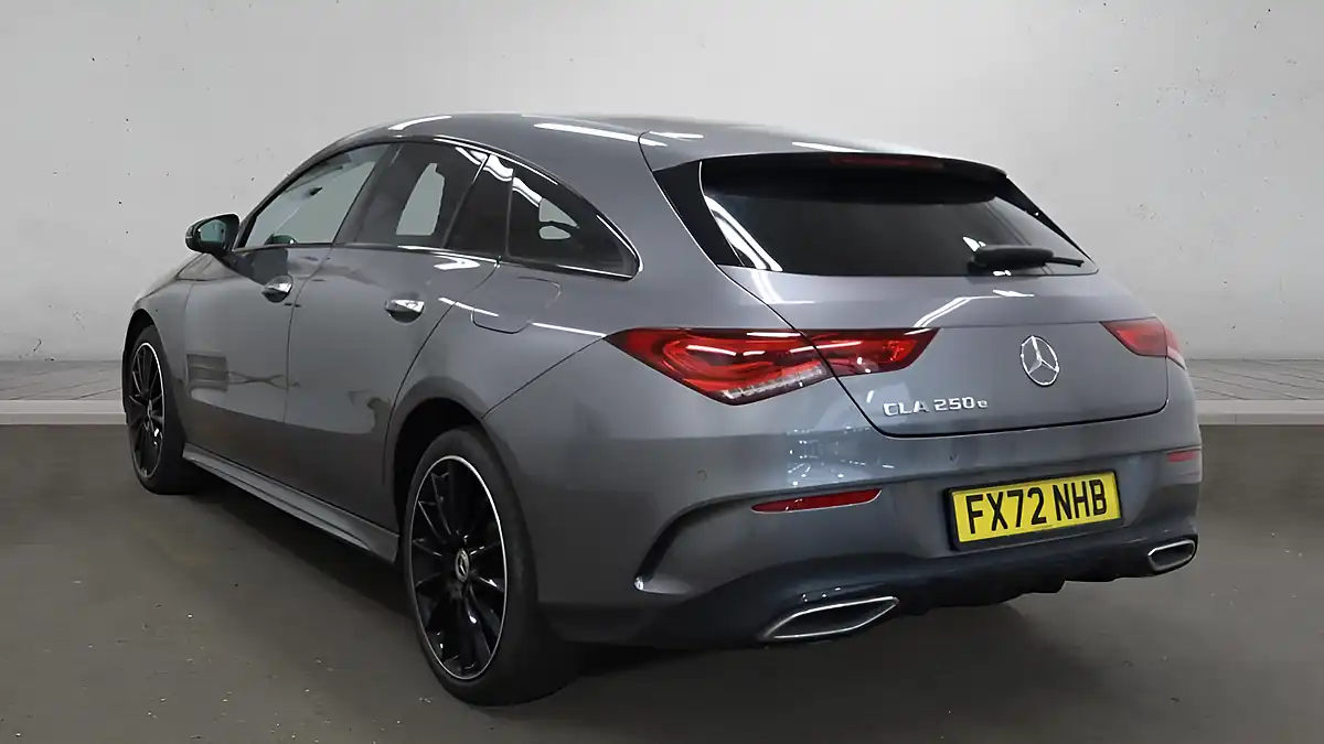 Used 2022 Mercedes-Benz Cla AMG Line Night Edition (premium Plus) Shooting Brake Grey - Interior and Exterior details 3