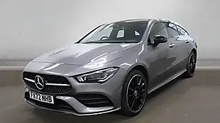 Used 2022 Mercedes-Benz Cla AMG Line Night Edition (premium Plus) Shooting Brake Grey - Interior and Exterior details 4