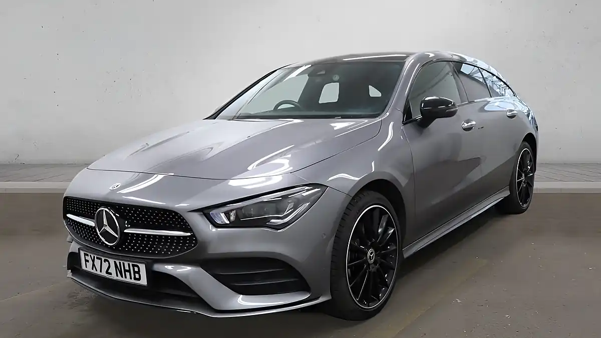 Used 2022 Mercedes-Benz Cla AMG Line Night Edition (premium Plus) Shooting Brake Grey - Interior and Exterior details 4