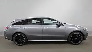 Used 2022 Mercedes-Benz Cla AMG Line Night Edition (premium Plus) Shooting Brake Grey - Interior and Exterior details 5