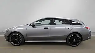 Used 2022 Mercedes-Benz Cla AMG Line Night Edition (premium Plus) Shooting Brake Grey - Interior and Exterior details 6