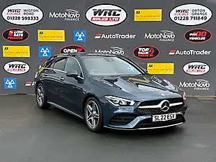 Used 2022 Mercedes-Benz Cla AMG Line Premium 2 Blue - Interior and Exterior details 4