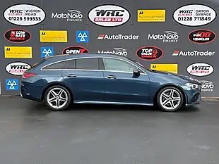 Used 2022 Mercedes-Benz Cla AMG Line Premium 2 Blue - Interior and Exterior details 5
